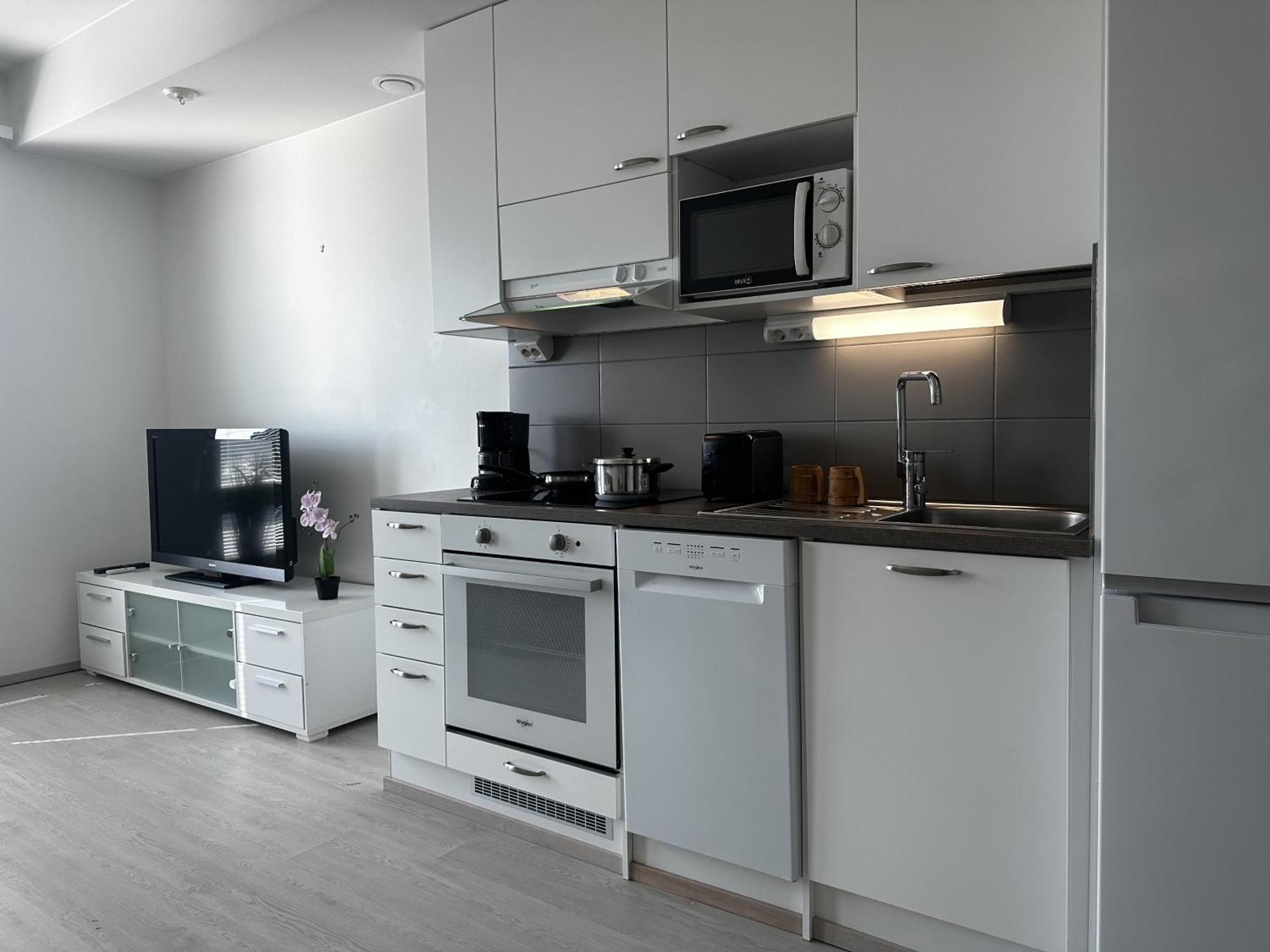 Bright And Cozy Studio Apartment Rovaniemi Dış mekan fotoğraf